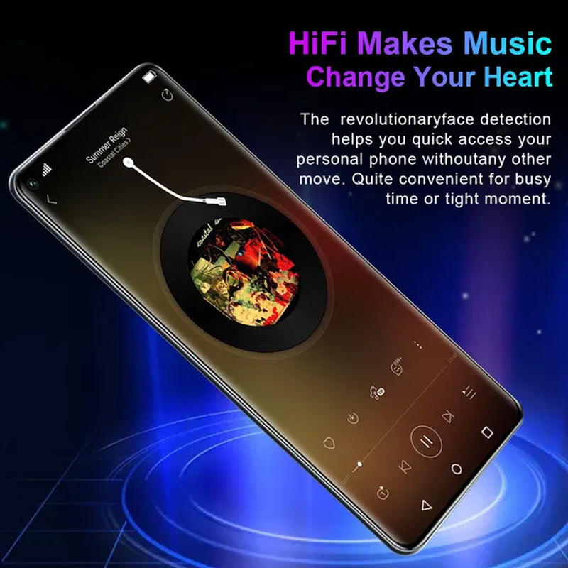 New V19Pro 7.2 Inch Full Screen FHD Smartphone 12GB+512GB Face Unlock 4G 5G Android10.0 Dual SIM Cards Support T Card Dual Rear 18MP+48MP HD Camera Bluetooth GPS Navigation Hi-Fi Sound Quality Smart Phones