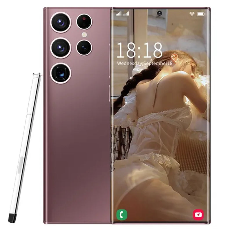 6.8 Inchs Full S30 Ultra P50Pro Smartphones with Rear HD Camera Display Face Access Dual SIM Card TF Card Mobile Phones Android 12.0 Smart Phones @J39