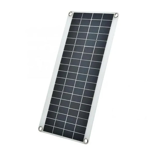 20W Solar Panel 18V Battery Charger Dual USB with 20A-60A Controller Solar Cell Outdoor Camping for Phone Car Yacht RV Hiking