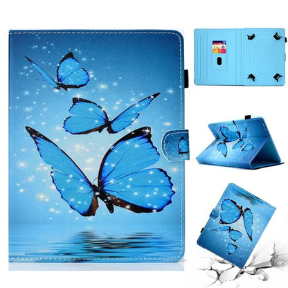 Universal Case for 7 Inch 8 Inch 10 Inch Tablet PC Case Folio Cover Protective Stand for Touchscreen Tablet Including ASUS, Acer, Lenovo, RCA, Toshiba, Visual Land, Nuvision, Hauwei, Digiland (Thousand Cats) Universal Case for 7/8/10 Inch Tablet PC