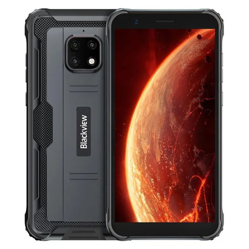 Blackview BV4900 Rugged Phone MT6761V/WE 5580Mah Android 10 Smartphone 3GB+32GB 5.7 Inch 8.0MP+5.0MP NFC IP68 Waterproof Mobile Phone