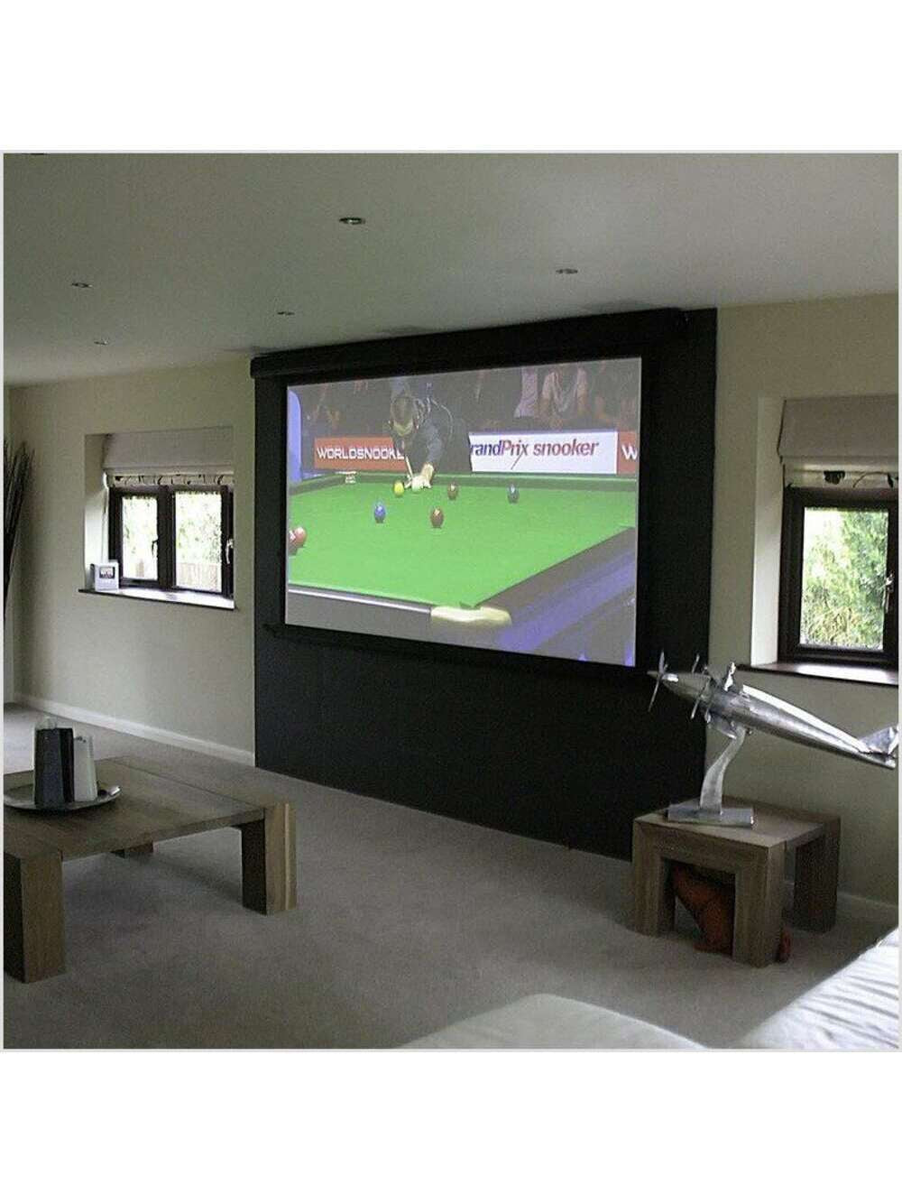 120" Projector Screen Foldable Home Theater In/Outdoor Movie Projection 16:9/4:3