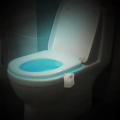 8 or 16 Colors Human Motion Sensor Toilet Light Bathroom Night Light Home Decoration
