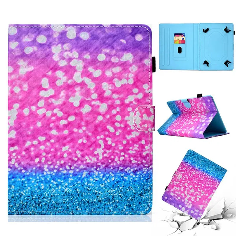 Universal Case for 7 Inch 8 Inch 10 Inch Tablet PC Case Folio Cover Protective Stand for Touchscreen Tablet Including ASUS, Acer, Lenovo, RCA, Toshiba, Visual Land, Nuvision, Hauwei, Digiland (Thousand Cats) Universal Case for 7/8/10 Inch Tablet PC