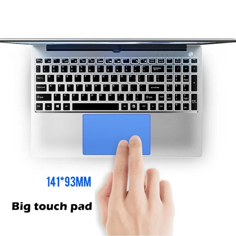 15.6Inch FHD Metal Shell I7-4500U up to 3.0Ghz 8G RAM 256G 512G SSD Laptop for Game Office Work