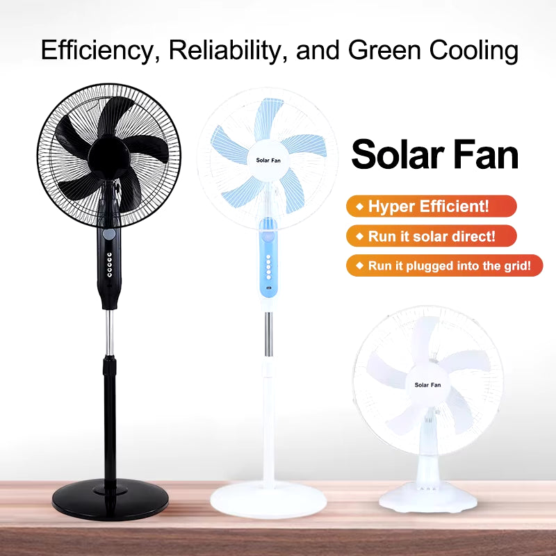 Power Dream Solar Panel System for Home Fan Integrated Solar Solution for Cooling and Power