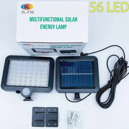 56LED/100COB/120LED Solar Light Outdoor Motion Sensor Recharge Solar Wall Light Waterproof Emergency Led Light for Street Garden Porch Lamp