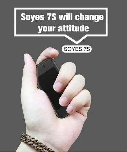 Soyes 7S Mini Android Celulares Smartphone 2.54" High Resolution Screen 1GB RAM 8GB ROM Dual SIM Mobile Phone WIFI Cellphones