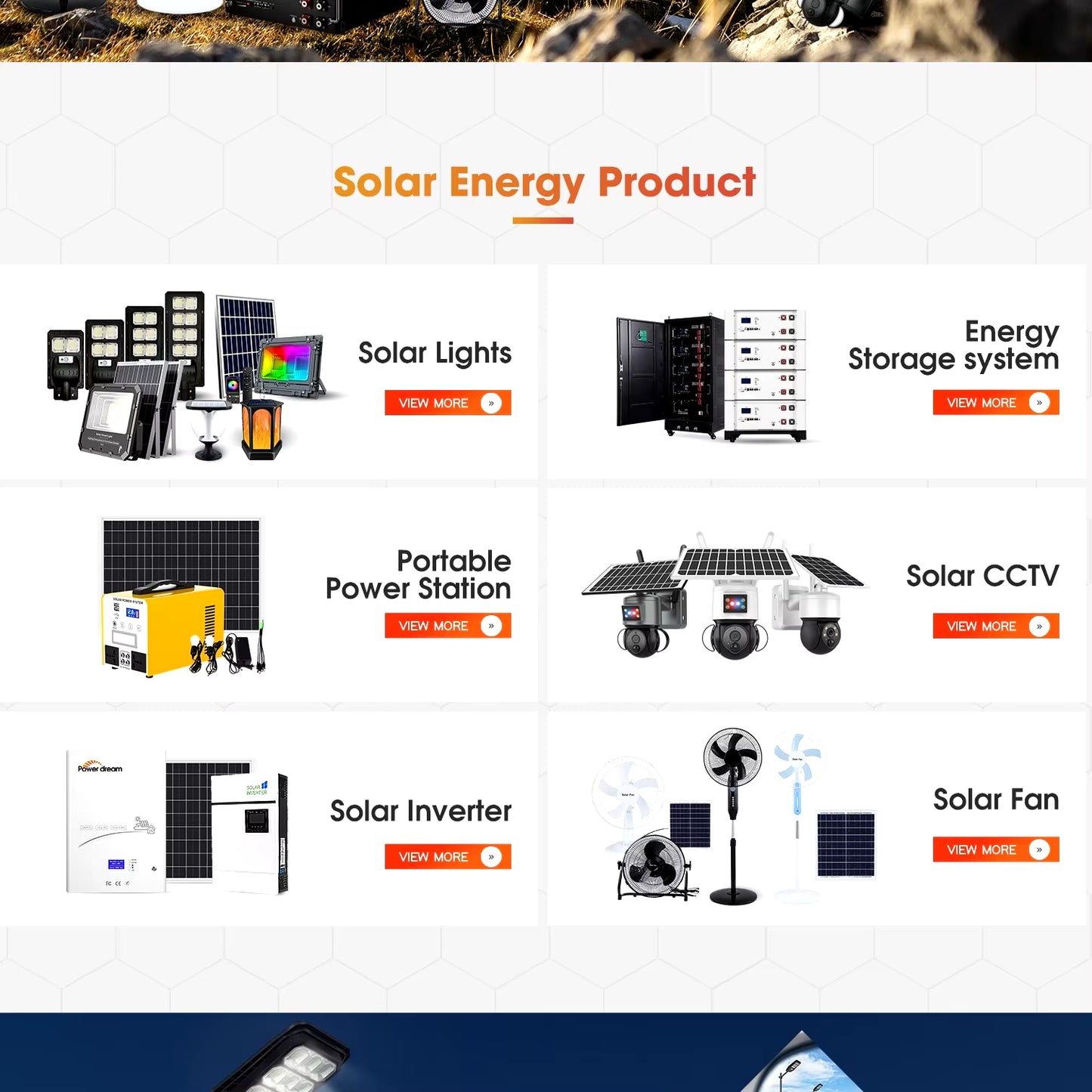 Power Dream Solar Panel System for Home Fan Integrated Solar Solution for Cooling and Power