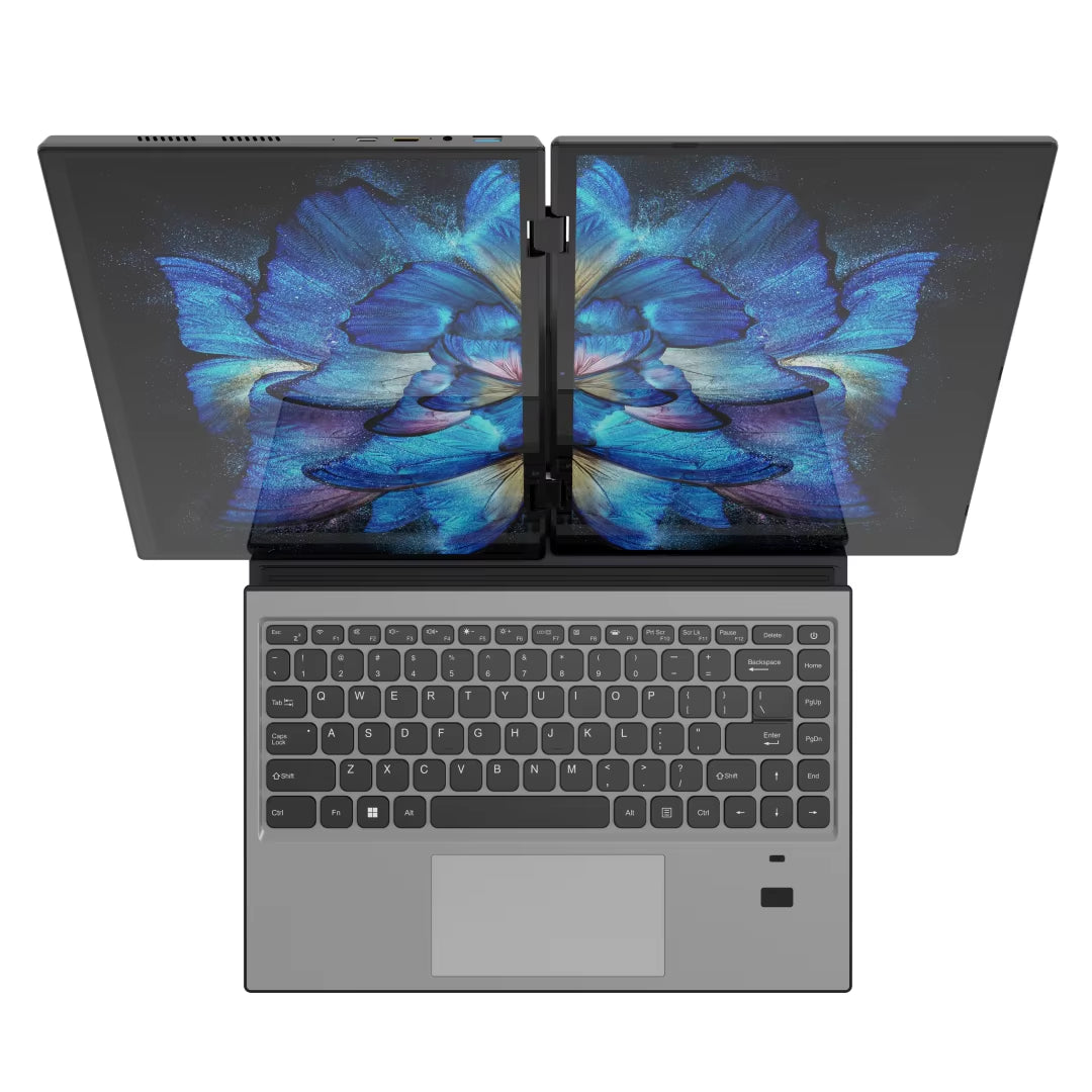 2024 New 14Inch 2 in 1 YOGA  N95 12Th Gen 3.4GHZ DDR4 Dual Display Double Full Touch Screen Laptop