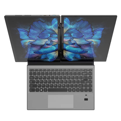 2024 New 14Inch 2 in 1 YOGA  N95 12Th Gen 3.4GHZ DDR4 Dual Display Double Full Touch Screen Laptop